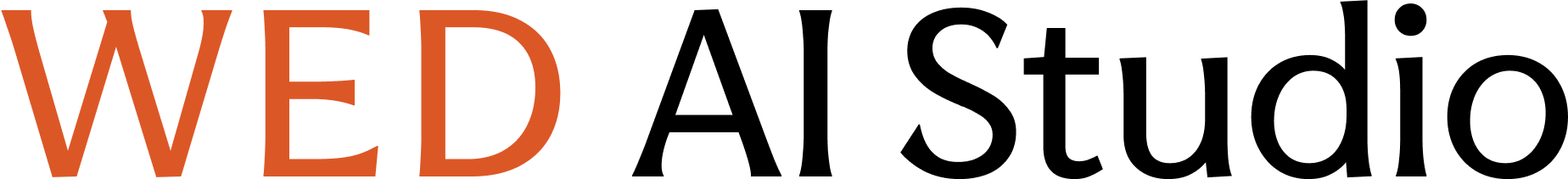 WED AI Studio Logo